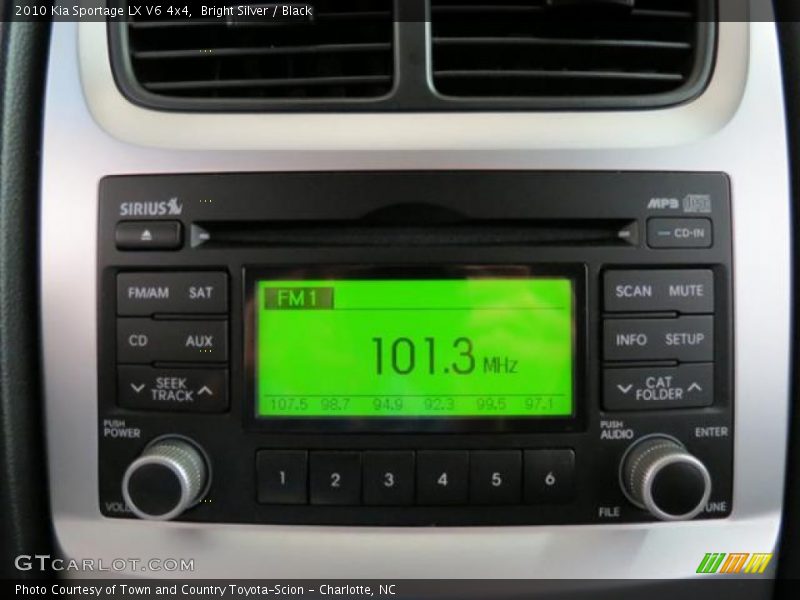 Audio System of 2010 Sportage LX V6 4x4