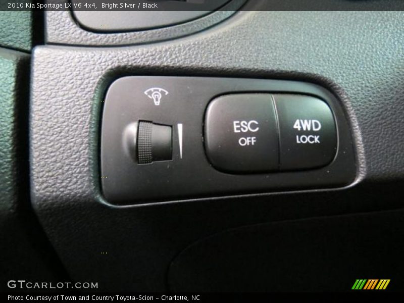 Controls of 2010 Sportage LX V6 4x4