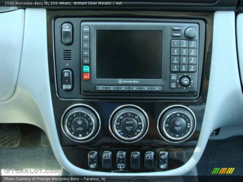 Brilliant Silver Metallic / Ash 2005 Mercedes-Benz ML 350 4Matic