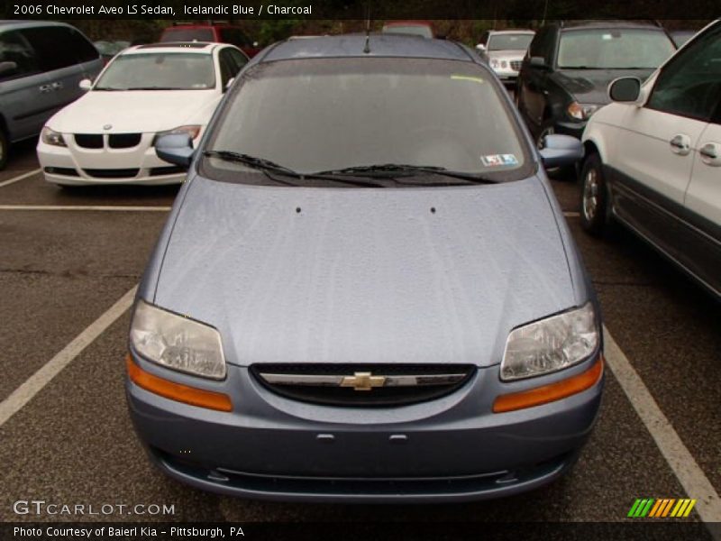 Icelandic Blue / Charcoal 2006 Chevrolet Aveo LS Sedan