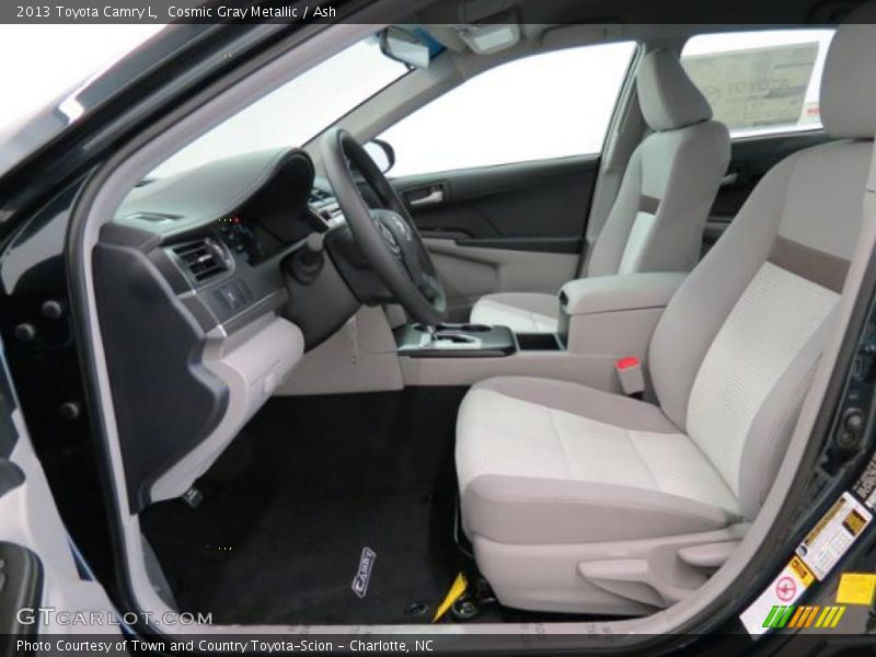  2013 Camry L Ash Interior