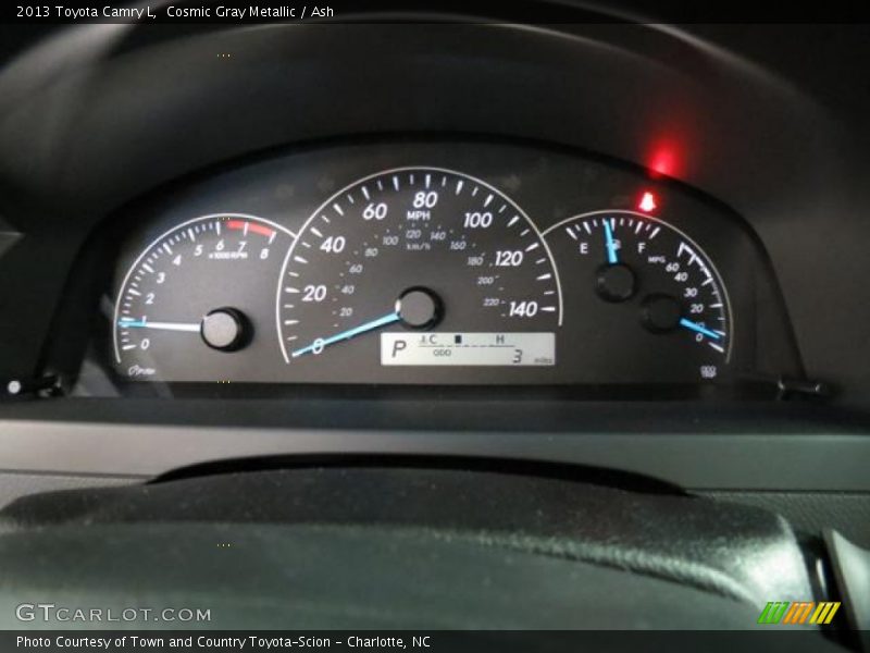  2013 Camry L L Gauges