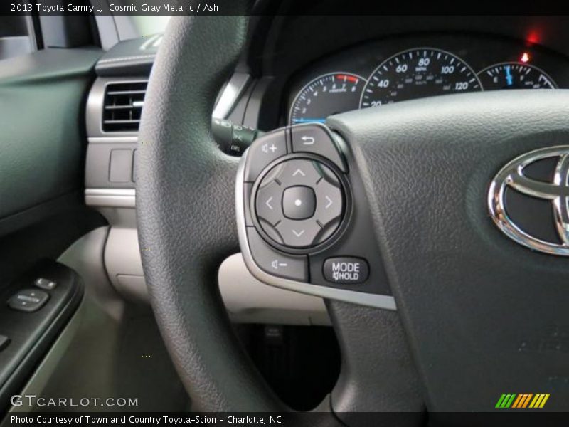 Controls of 2013 Camry L