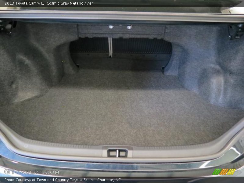  2013 Camry L Trunk