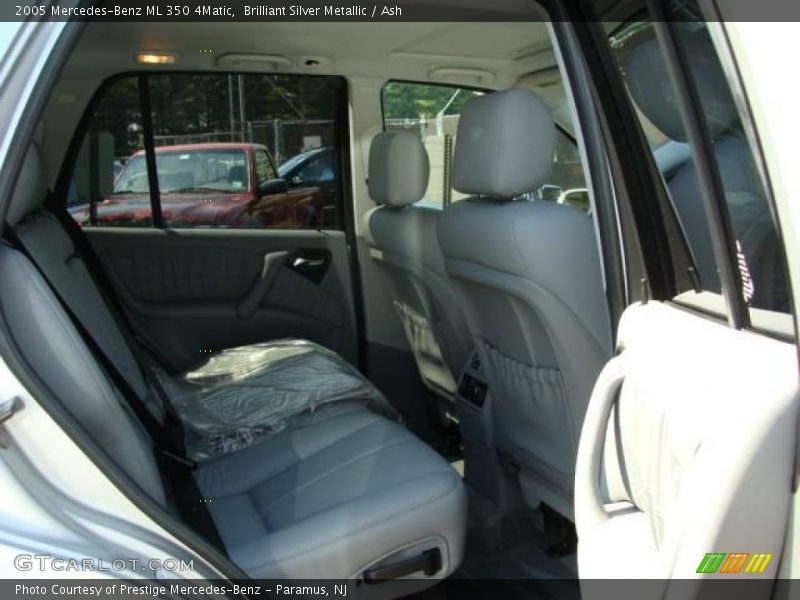 Brilliant Silver Metallic / Ash 2005 Mercedes-Benz ML 350 4Matic