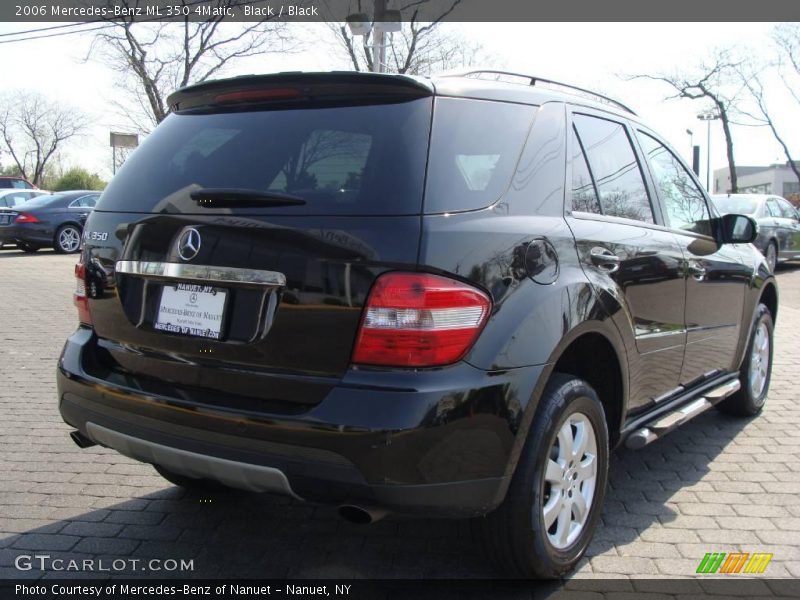 Black / Black 2006 Mercedes-Benz ML 350 4Matic