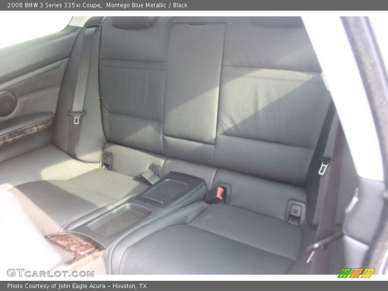 Montego Blue Metallic / Black 2008 BMW 3 Series 335xi Coupe