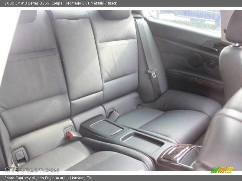 Montego Blue Metallic / Black 2008 BMW 3 Series 335xi Coupe