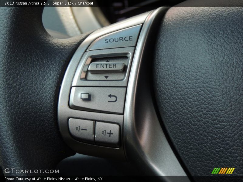 Super Black / Charcoal 2013 Nissan Altima 2.5 S