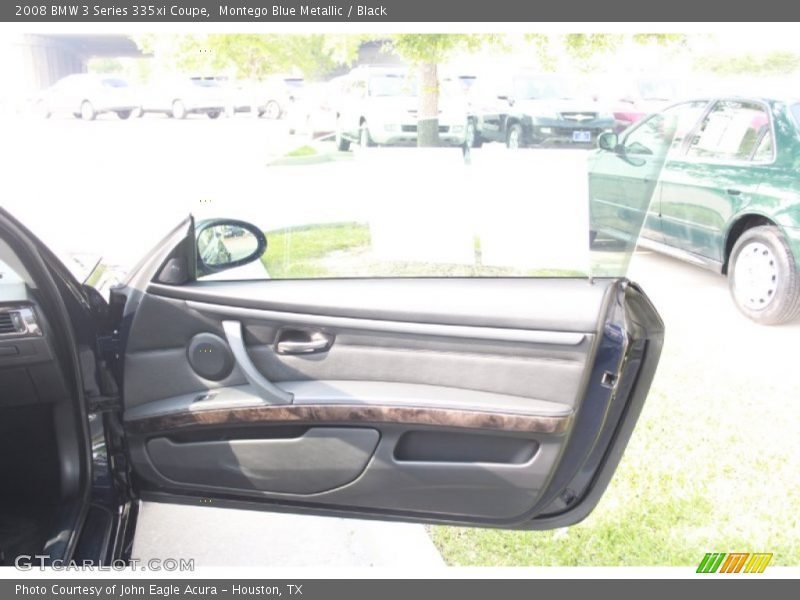 Montego Blue Metallic / Black 2008 BMW 3 Series 335xi Coupe