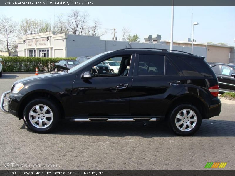 Black / Black 2006 Mercedes-Benz ML 350 4Matic