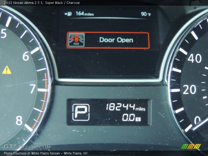 Super Black / Charcoal 2013 Nissan Altima 2.5 S