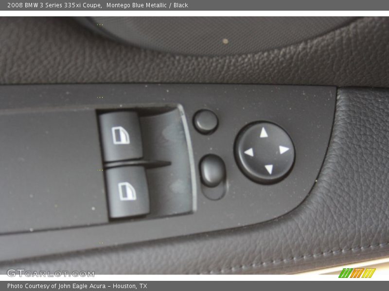 Montego Blue Metallic / Black 2008 BMW 3 Series 335xi Coupe