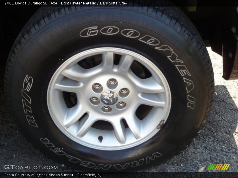 Light Pewter Metallic / Dark Slate Gray 2001 Dodge Durango SLT 4x4