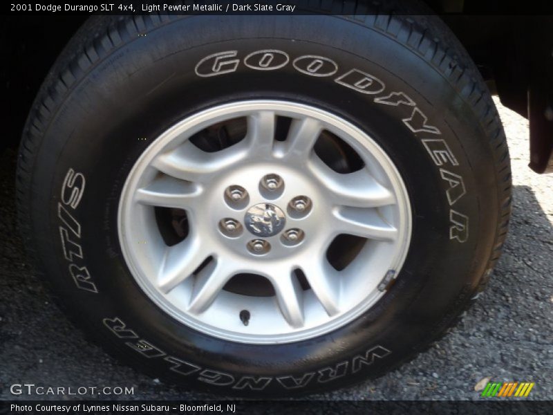Light Pewter Metallic / Dark Slate Gray 2001 Dodge Durango SLT 4x4