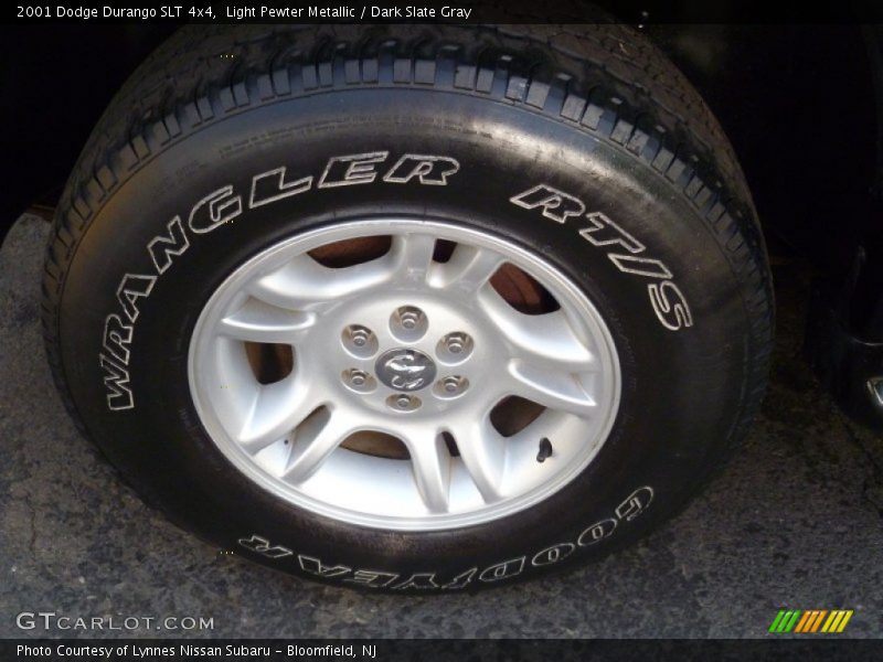 Light Pewter Metallic / Dark Slate Gray 2001 Dodge Durango SLT 4x4