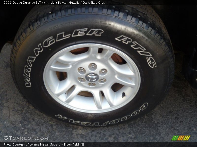 Light Pewter Metallic / Dark Slate Gray 2001 Dodge Durango SLT 4x4