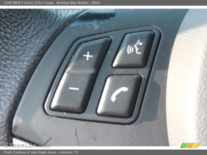 Montego Blue Metallic / Black 2008 BMW 3 Series 335xi Coupe