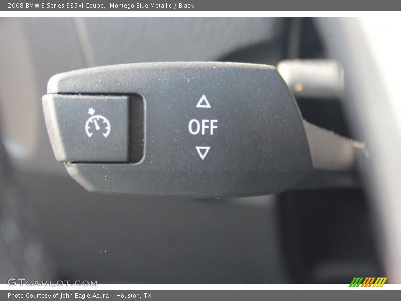 Montego Blue Metallic / Black 2008 BMW 3 Series 335xi Coupe