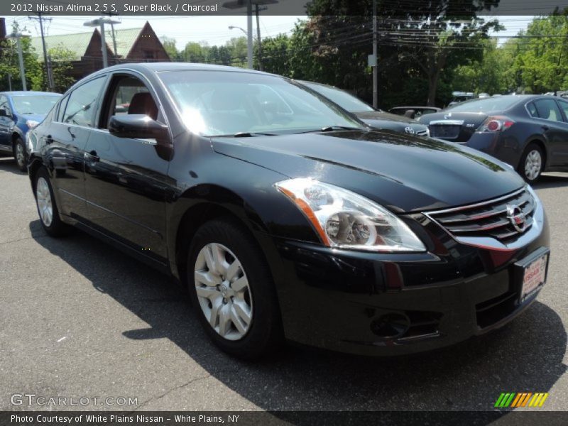 Super Black / Charcoal 2012 Nissan Altima 2.5 S