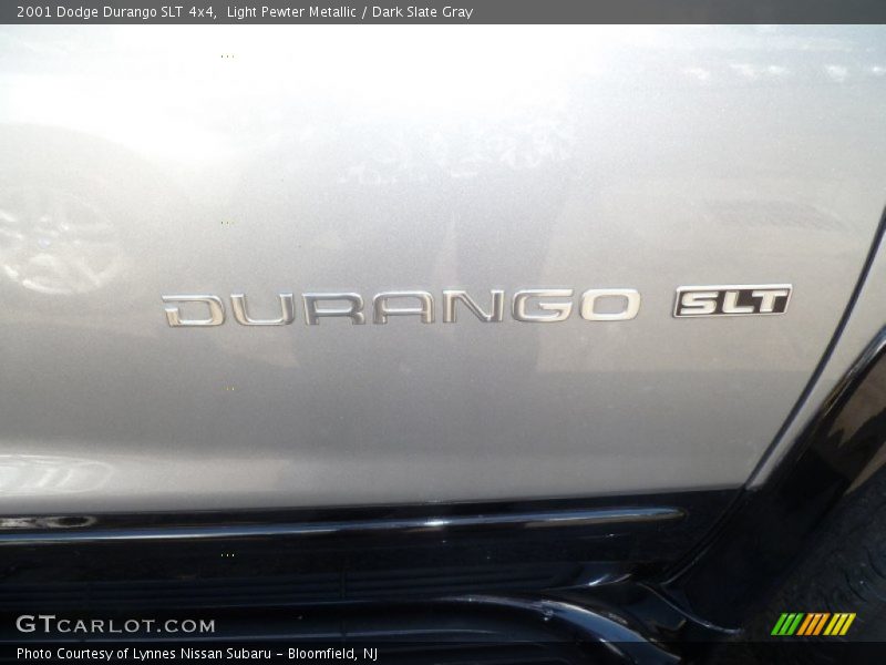 Light Pewter Metallic / Dark Slate Gray 2001 Dodge Durango SLT 4x4