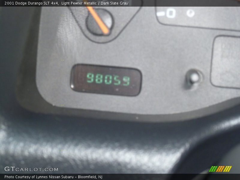 Light Pewter Metallic / Dark Slate Gray 2001 Dodge Durango SLT 4x4