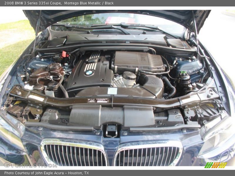 Montego Blue Metallic / Black 2008 BMW 3 Series 335xi Coupe