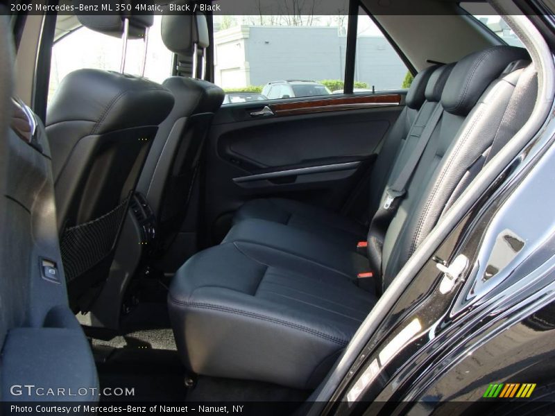 Black / Black 2006 Mercedes-Benz ML 350 4Matic