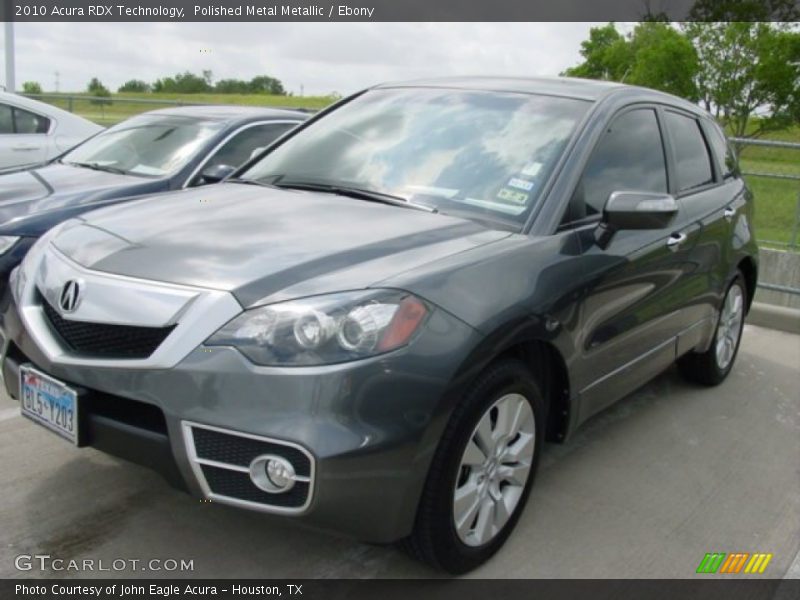 Polished Metal Metallic / Ebony 2010 Acura RDX Technology