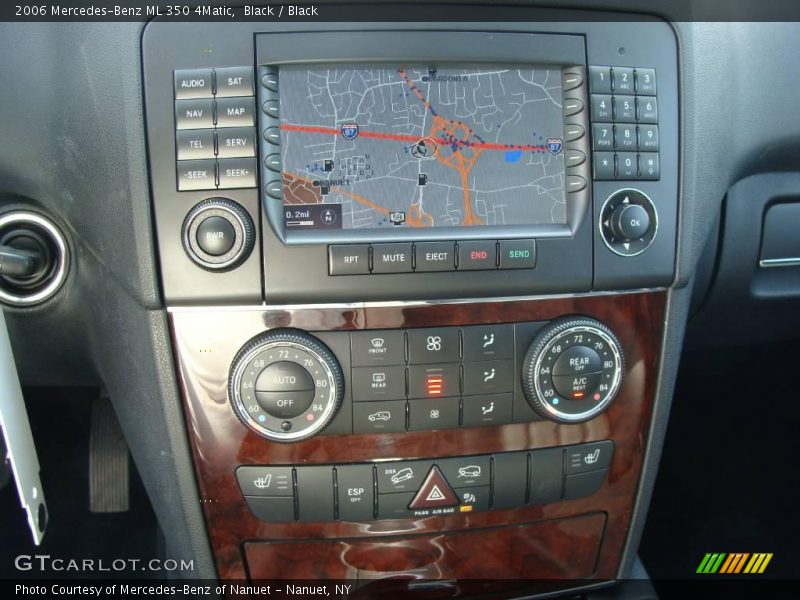 Black / Black 2006 Mercedes-Benz ML 350 4Matic