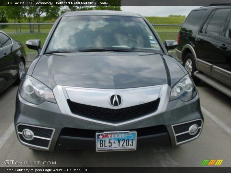 Polished Metal Metallic / Ebony 2010 Acura RDX Technology