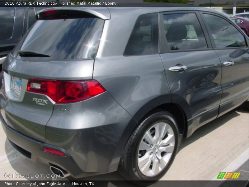 Polished Metal Metallic / Ebony 2010 Acura RDX Technology