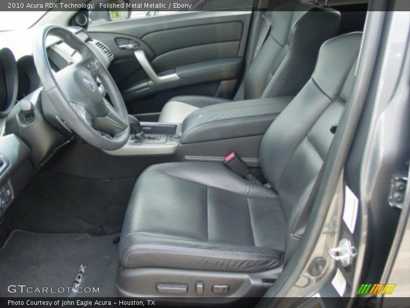 Polished Metal Metallic / Ebony 2010 Acura RDX Technology