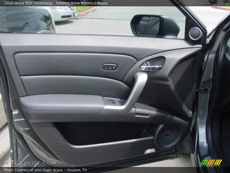 Polished Metal Metallic / Ebony 2010 Acura RDX Technology