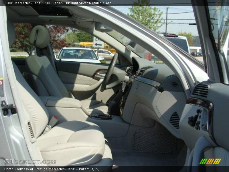 Brilliant Silver Metallic / Ash 2006 Mercedes-Benz S 500 Sedan