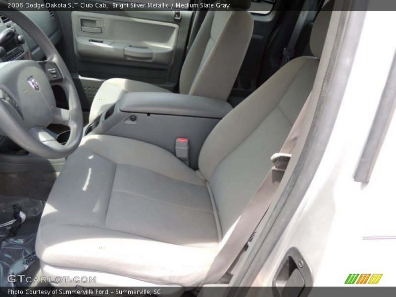 Bright Silver Metallic / Medium Slate Gray 2006 Dodge Dakota SLT Club Cab