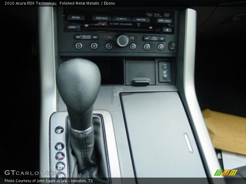 Polished Metal Metallic / Ebony 2010 Acura RDX Technology