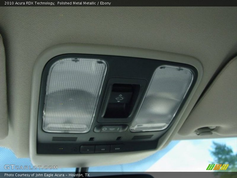 Polished Metal Metallic / Ebony 2010 Acura RDX Technology