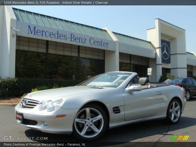 Iridium Silver Metallic / Charcoal 2006 Mercedes-Benz SL 500 Roadster