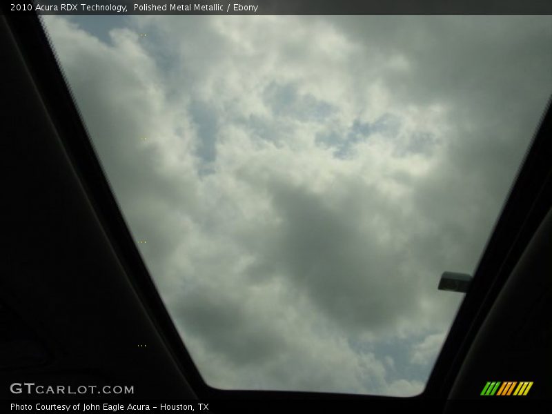 Polished Metal Metallic / Ebony 2010 Acura RDX Technology