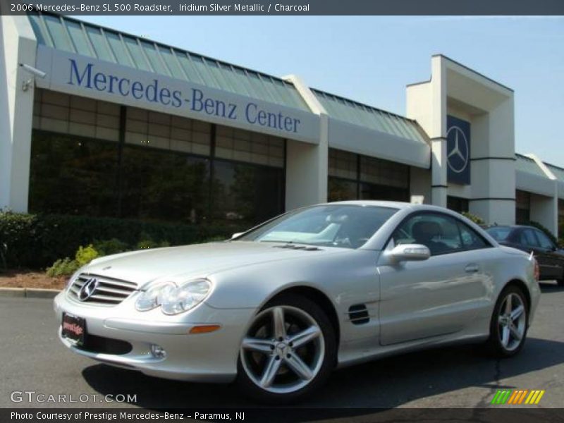 Iridium Silver Metallic / Charcoal 2006 Mercedes-Benz SL 500 Roadster