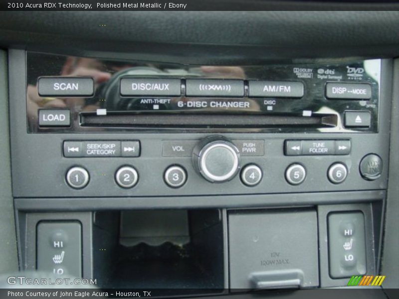 Polished Metal Metallic / Ebony 2010 Acura RDX Technology