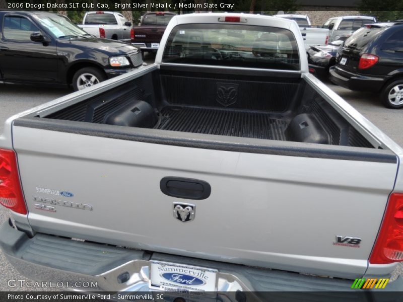 Bright Silver Metallic / Medium Slate Gray 2006 Dodge Dakota SLT Club Cab