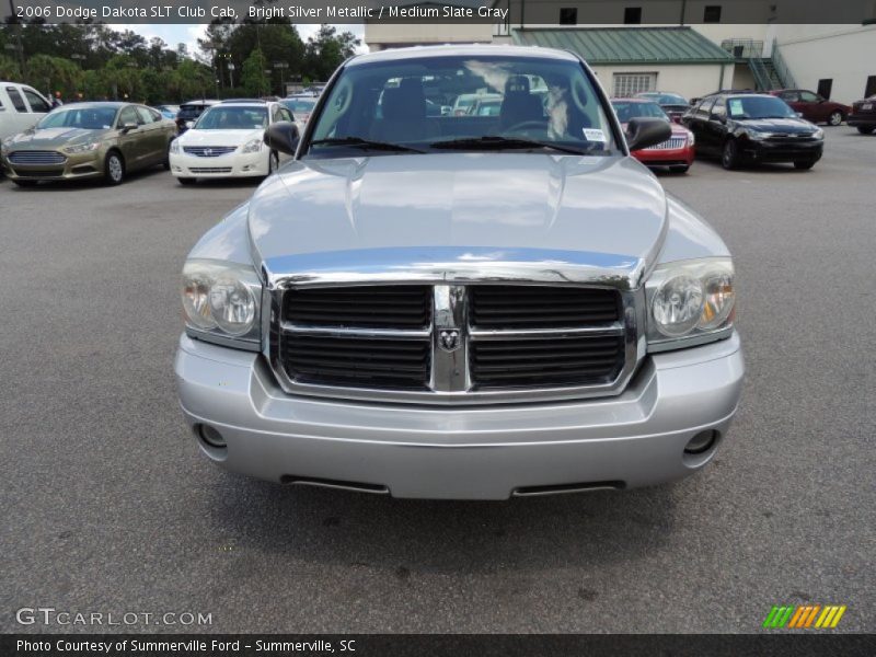 Bright Silver Metallic / Medium Slate Gray 2006 Dodge Dakota SLT Club Cab