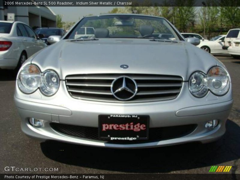 Iridium Silver Metallic / Charcoal 2006 Mercedes-Benz SL 500 Roadster