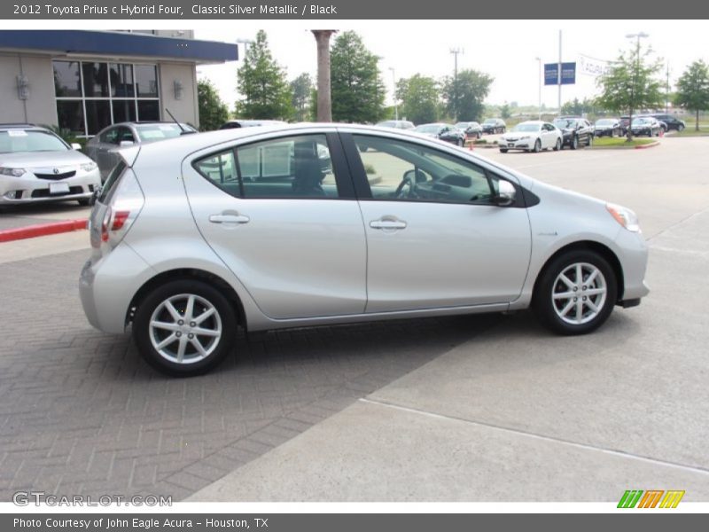  2012 Prius c Hybrid Four Classic Silver Metallic