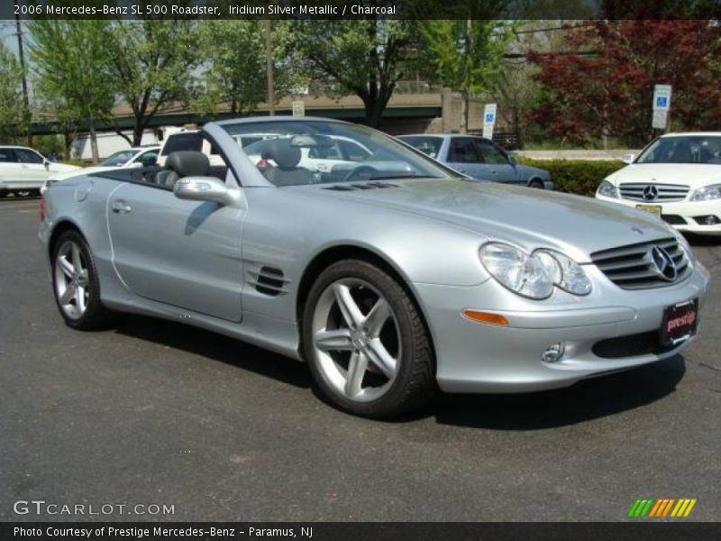Iridium Silver Metallic / Charcoal 2006 Mercedes-Benz SL 500 Roadster