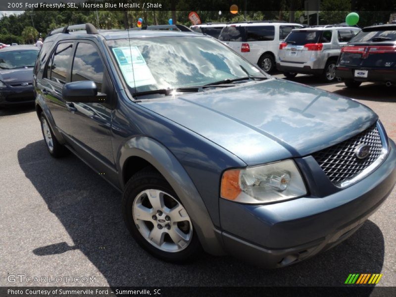 Norsea Blue Metallic / Shale 2005 Ford Freestyle SEL