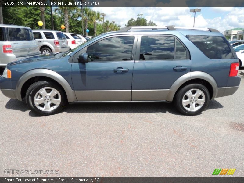 Norsea Blue Metallic / Shale 2005 Ford Freestyle SEL