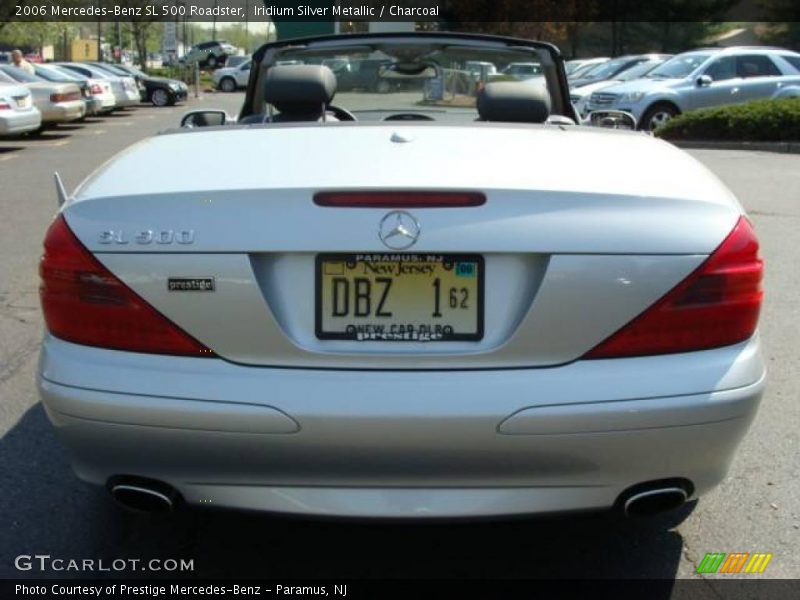 Iridium Silver Metallic / Charcoal 2006 Mercedes-Benz SL 500 Roadster